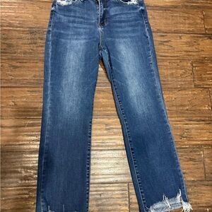 Women's Straight Leg Jeans in Classic Blue